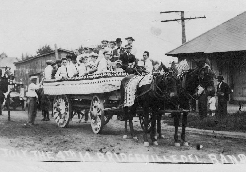 Bridgeville Band-RR Ave- 1914